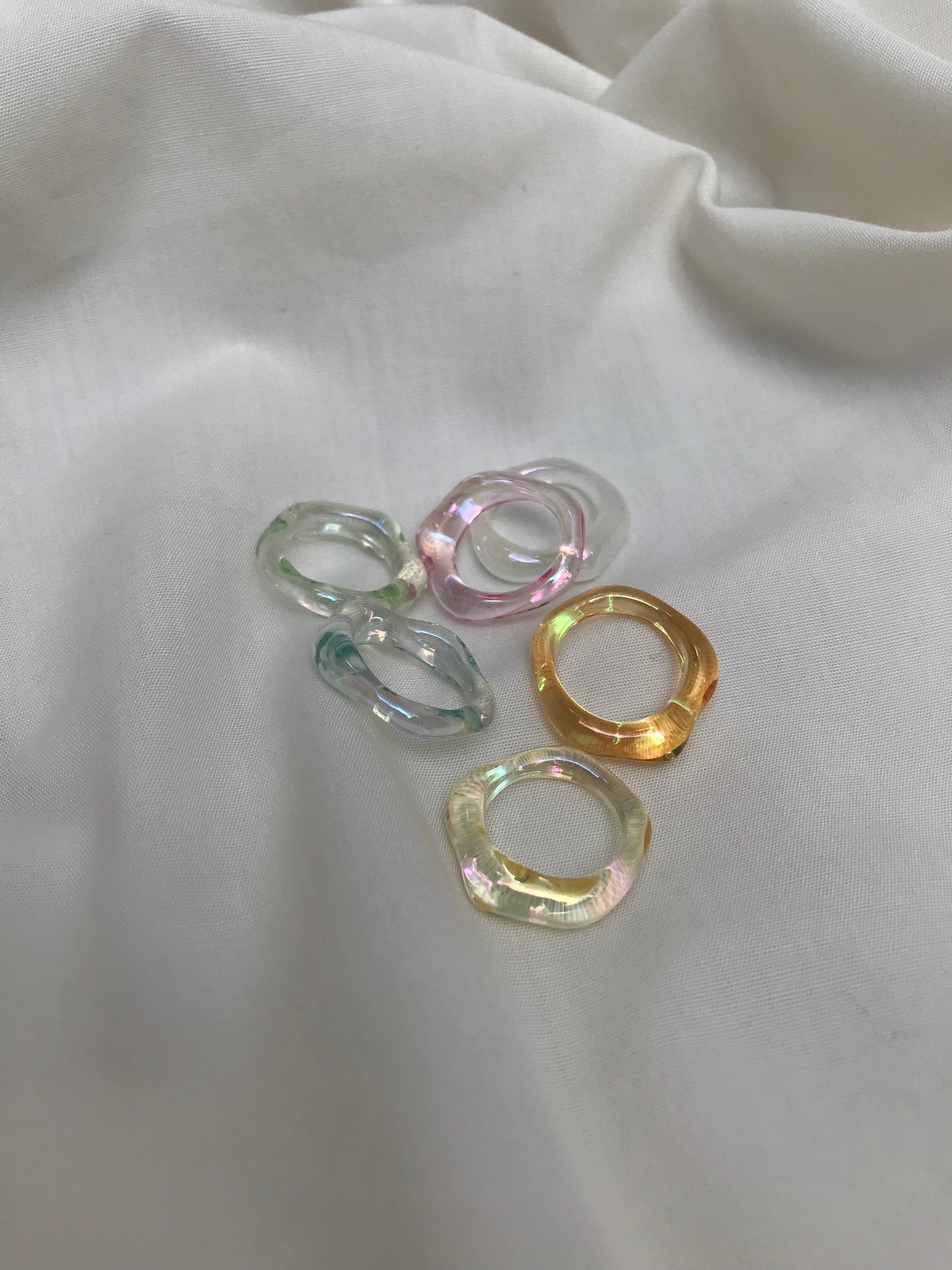 Anillos Iris (6 piezas)